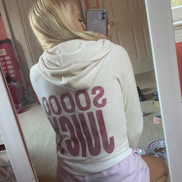 Juicy Couture Tops - juicy hoodie
